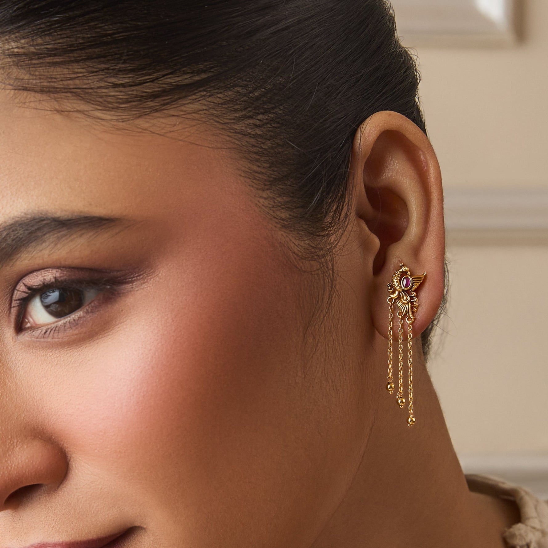 Trisha Silver Drop Earrings