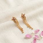 Trisha Silver Drop Earrings