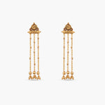 Dhriti Silver Drop Earrings
