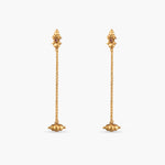 Pihu Silver Drop Earrings