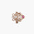 Lira Moissanite Silver Ring