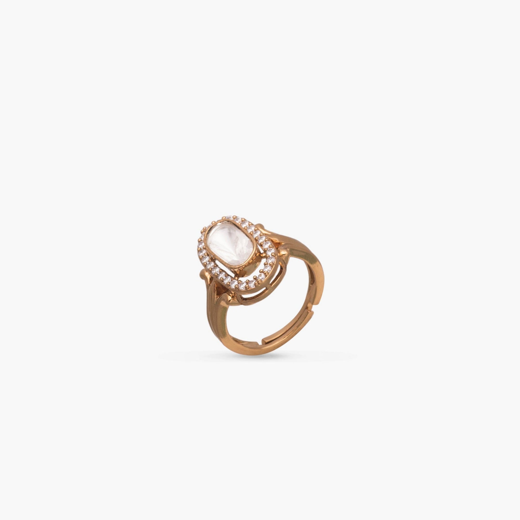 Elira Moissanite Silver Ring