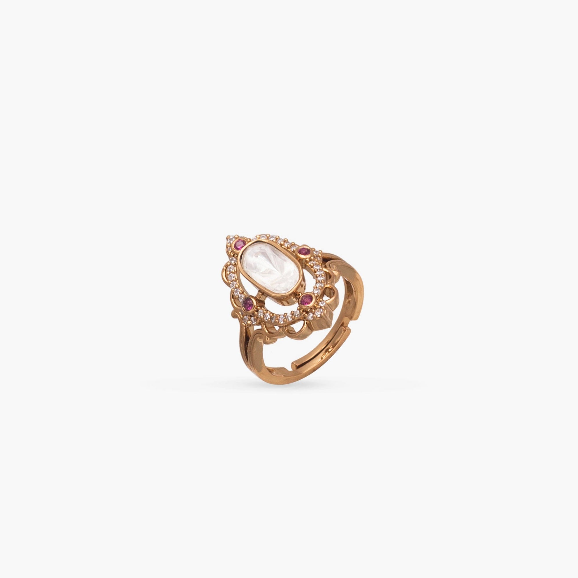  Ishya Moissanite Silver Ring