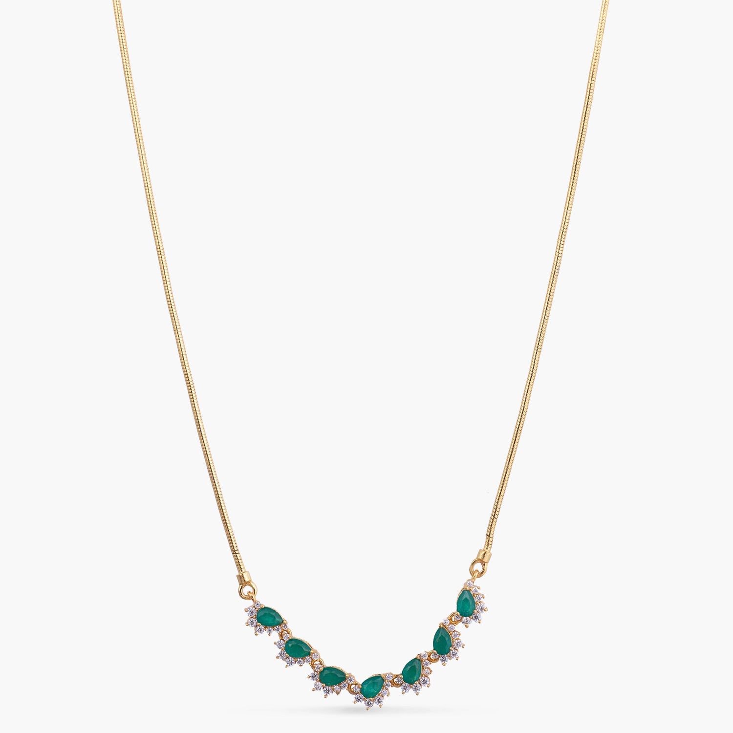 Necklace Kira CZ Silver Pendant Necklace