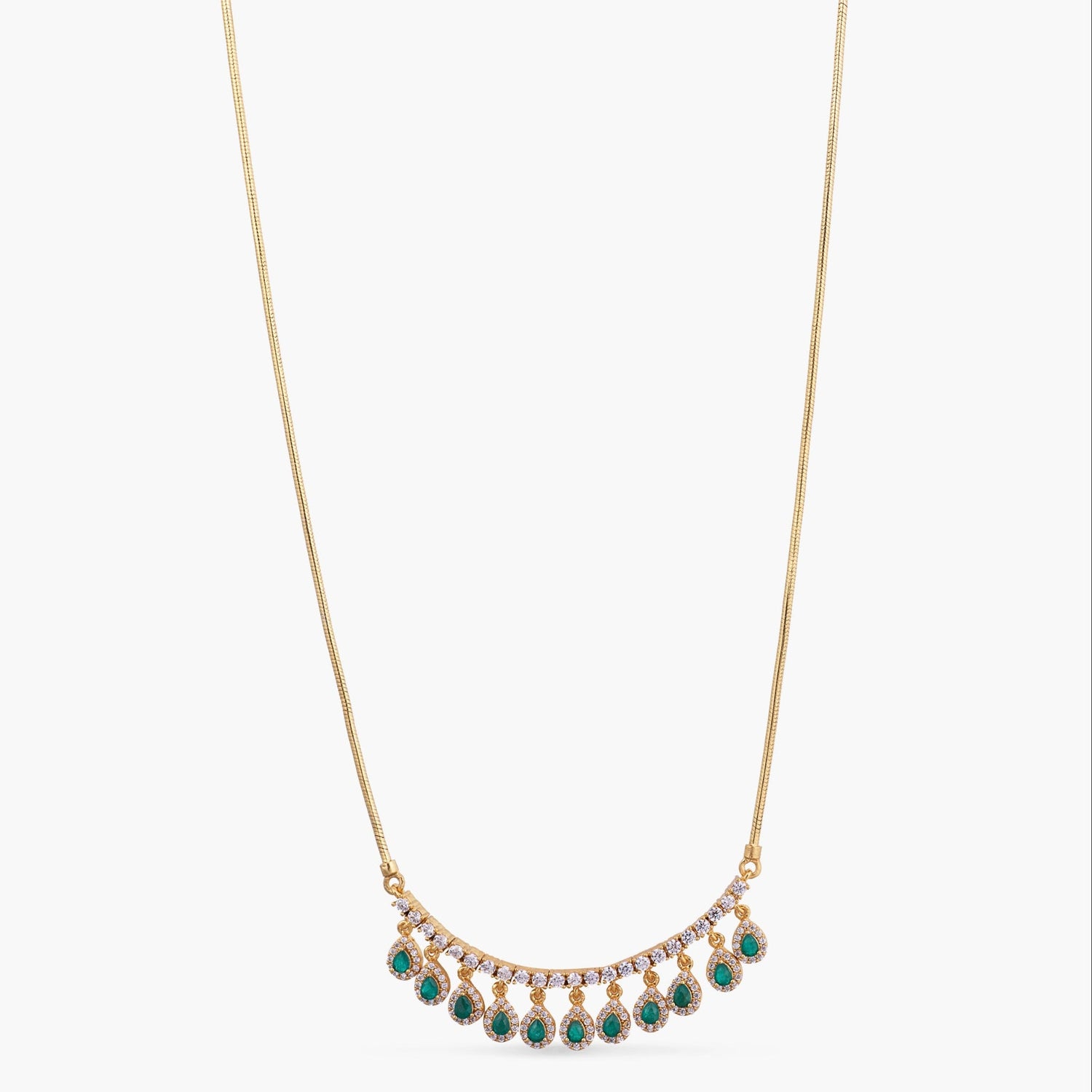 Necklace Noor CZ Silver Pendant Necklace