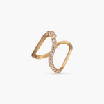 Finger Ring Ria CZ Silver Vanki Ring