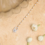 Hair Accessories Amira CZ Silver Maang Tikka