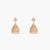 Veyna CZ Silver Jhumka Earrings