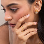 Vira CZ Silver Vanki Ring