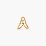 Elin CZ Silver Vanki Ring