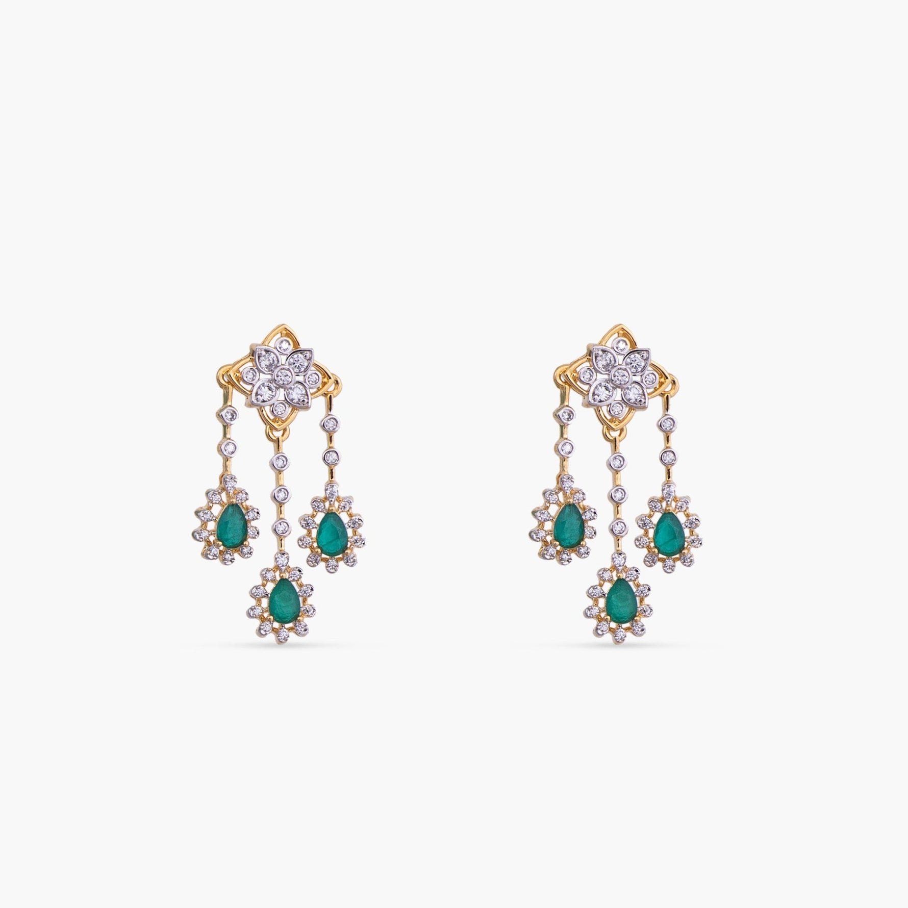 Necklace Tara CZ Silver Necklace Set