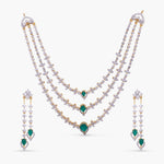 Necklace Ayla CZ Silver Necklace Set