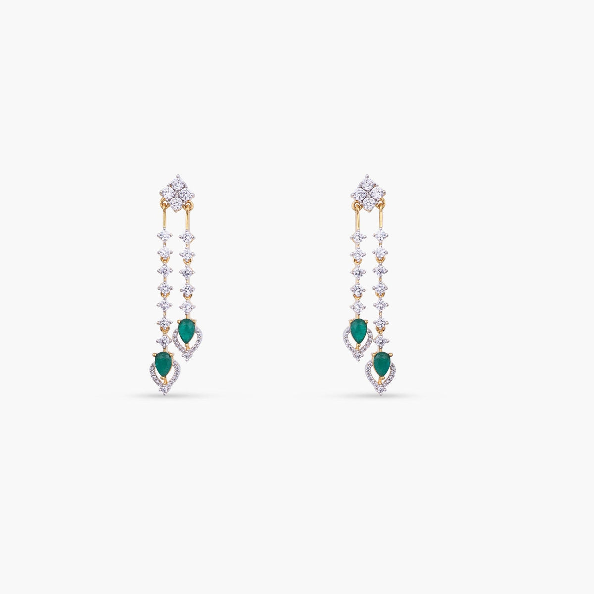 Necklace Ayla CZ Silver Necklace Set