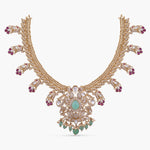 Necklaces Siya Moissanite Silver Necklace