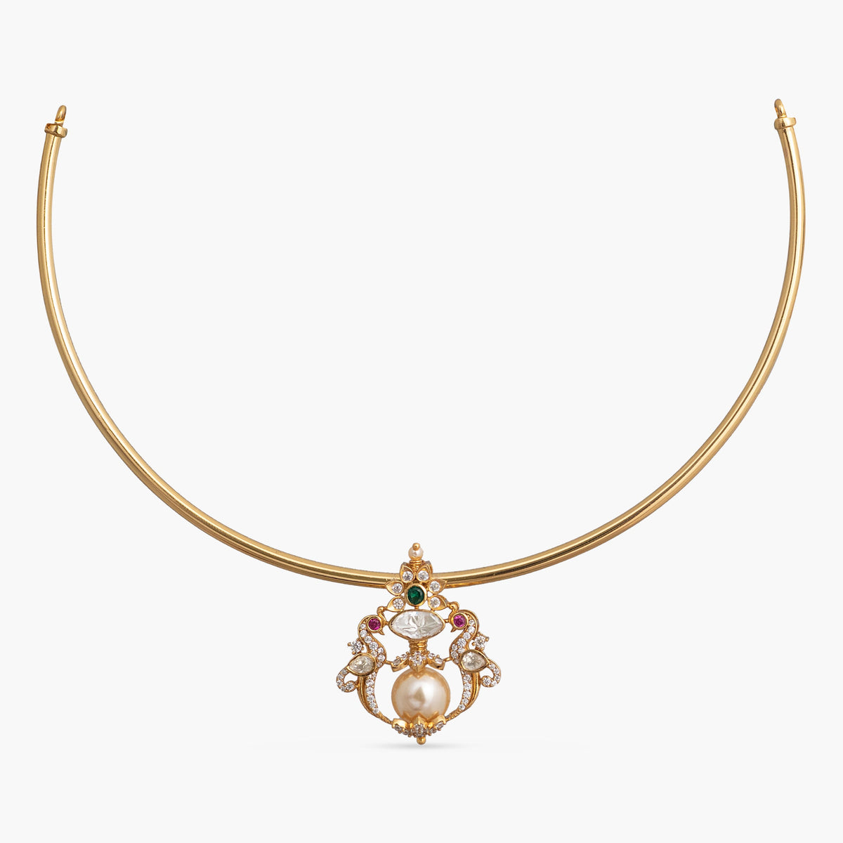 Amara Silver Hasli Necklace