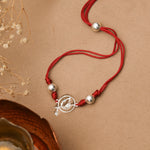 Murlidhar Silver Rakhi