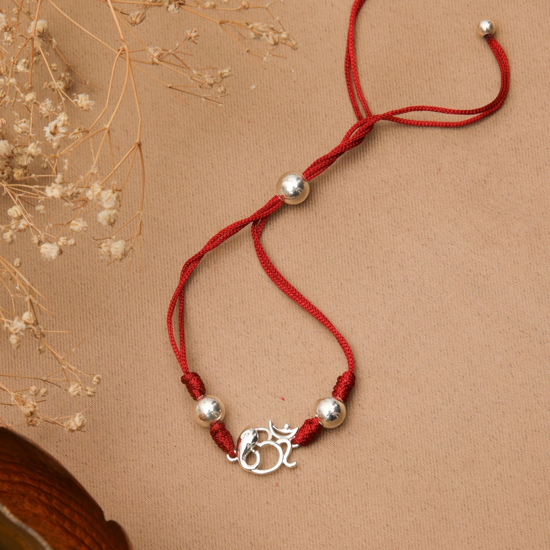 Rudrapriya Silver Rakhi