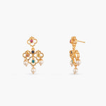 Saanvi CZ Silver Choker Set