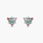 Earrings Garden Blooms CZ Studs