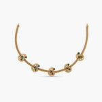 Necklace Paisley Jadau Silver Necklace