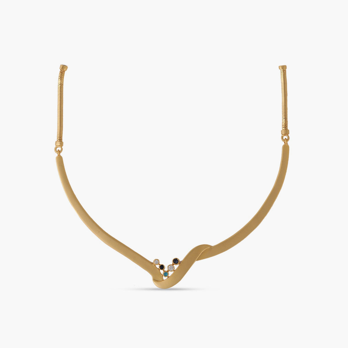 Coastline Lisse Silver Hasli Necklace 