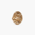 Finger Ring Kusuma Antique Silver Ring