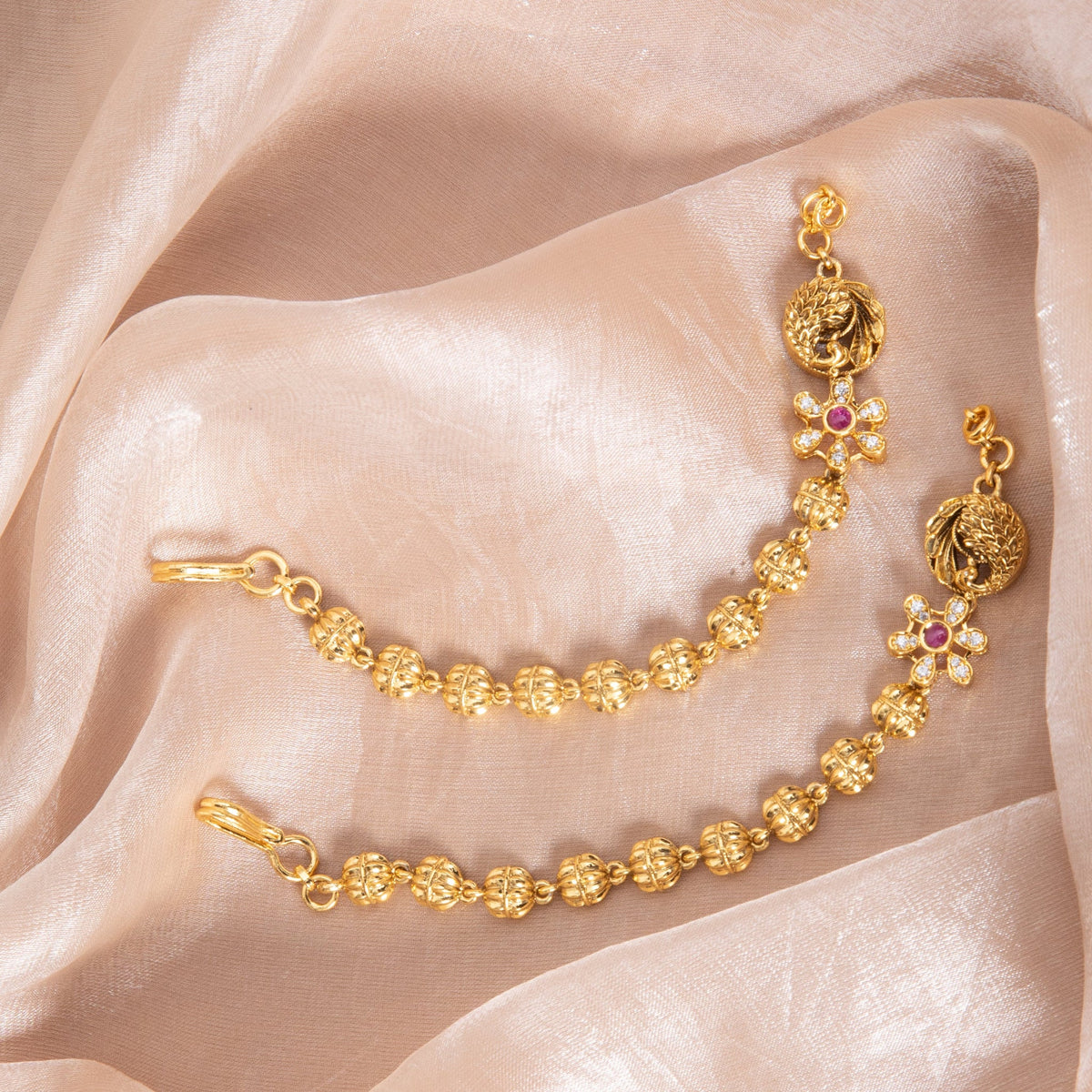 Mayuri Antique Silver Ear Chain