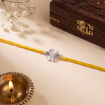 Pushp Silver Rakhi