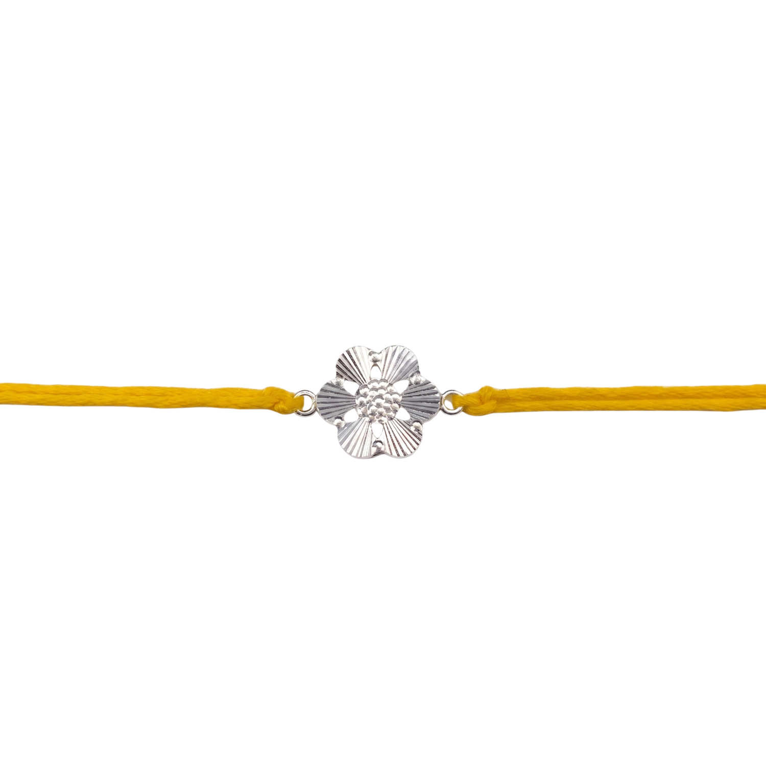 Pushp Silver Rakhi