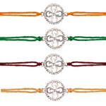 Blossom Silver Rakhi