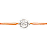 Blossom Silver Rakhi