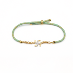 Swastik Gold Plated Silver Rakhi
