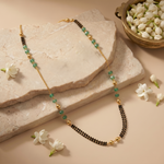 Suniti Beaded Silver Mangalsutra