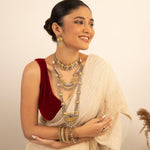 Necklaces Peacock Classic Oxidized Silver Choker