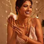 Bracelet Oceanic Weaver Gem Cascade Silver Chain Bracelet