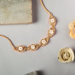 Necklaces Blossom Veil Silver Short Necklace