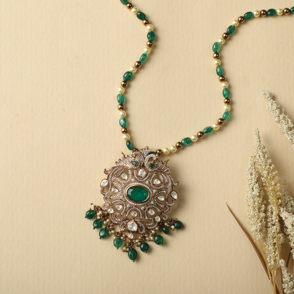 Pendants Idyllia Moissanite Silver Pendant Necklace