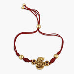 Gravik Antique Silver Rakhi