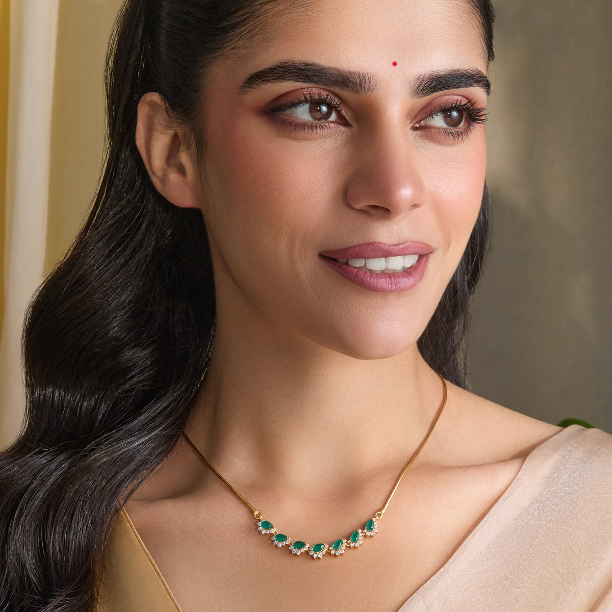 Kira CZ Silver Pendant Necklace