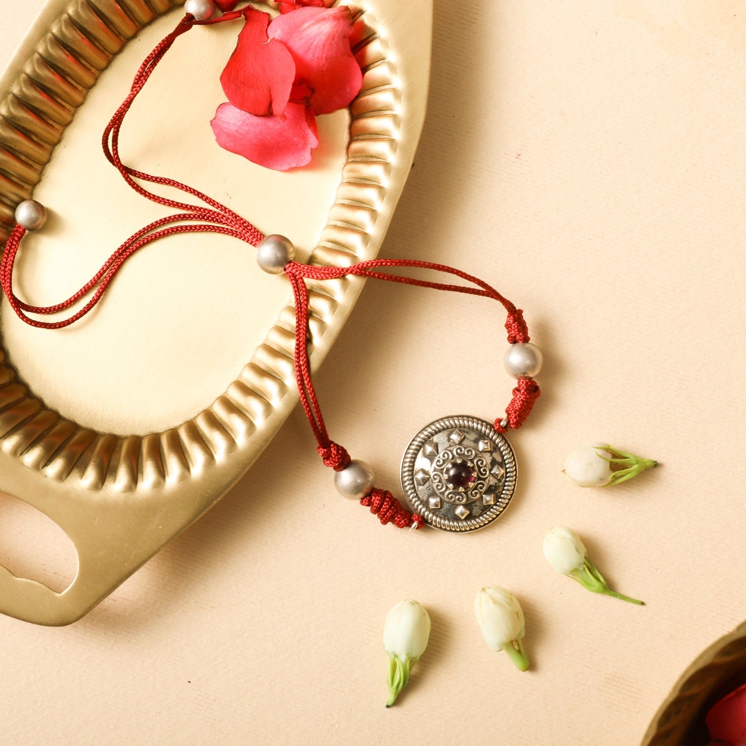 Classic Silver Rakhi