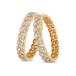 Bangles Rasika Classic Moissanite Silver Bangles