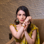Earrings Vilasin Enamel Jadau Silver Jhumki Earrings