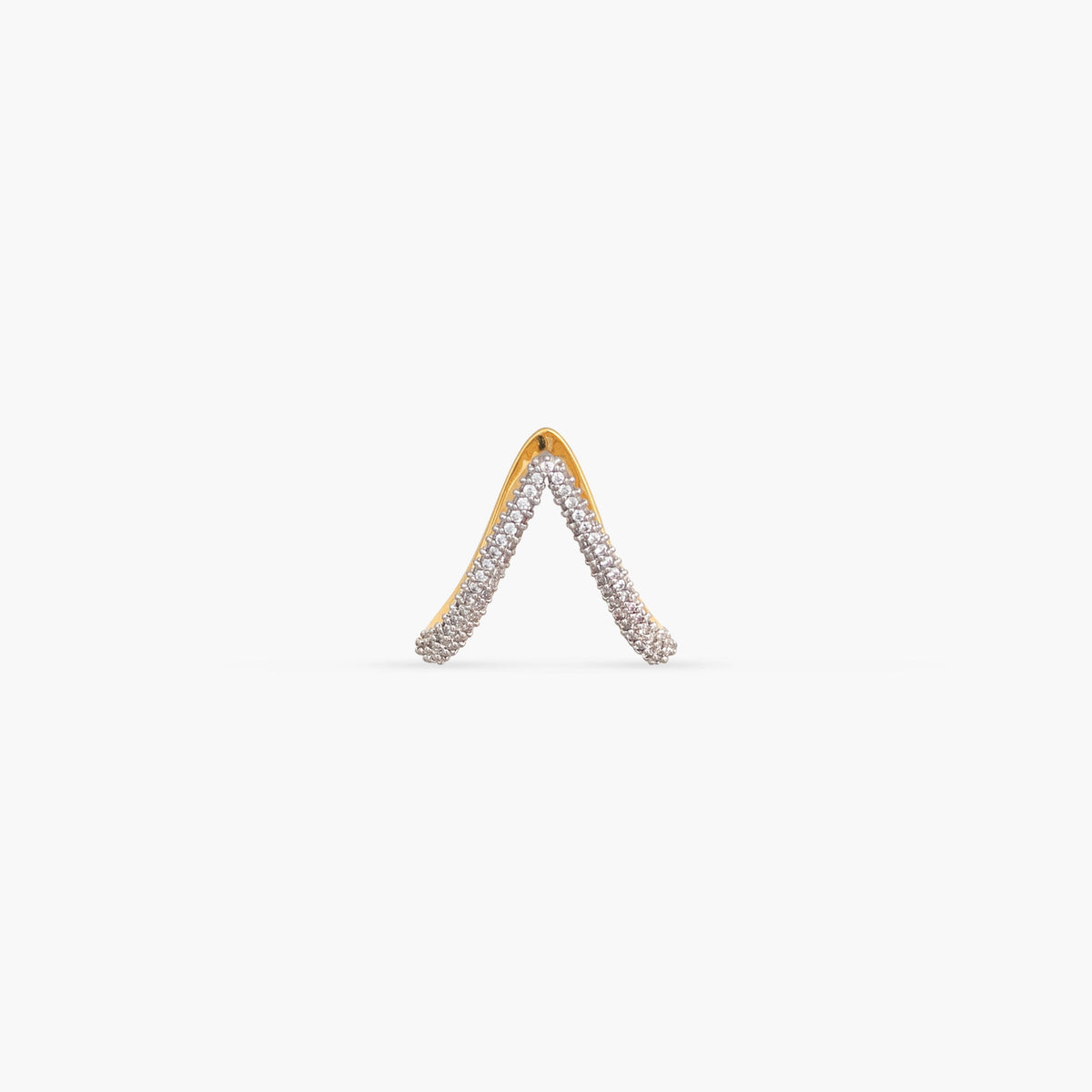 Anaya CZ Silver Vanki Ring
