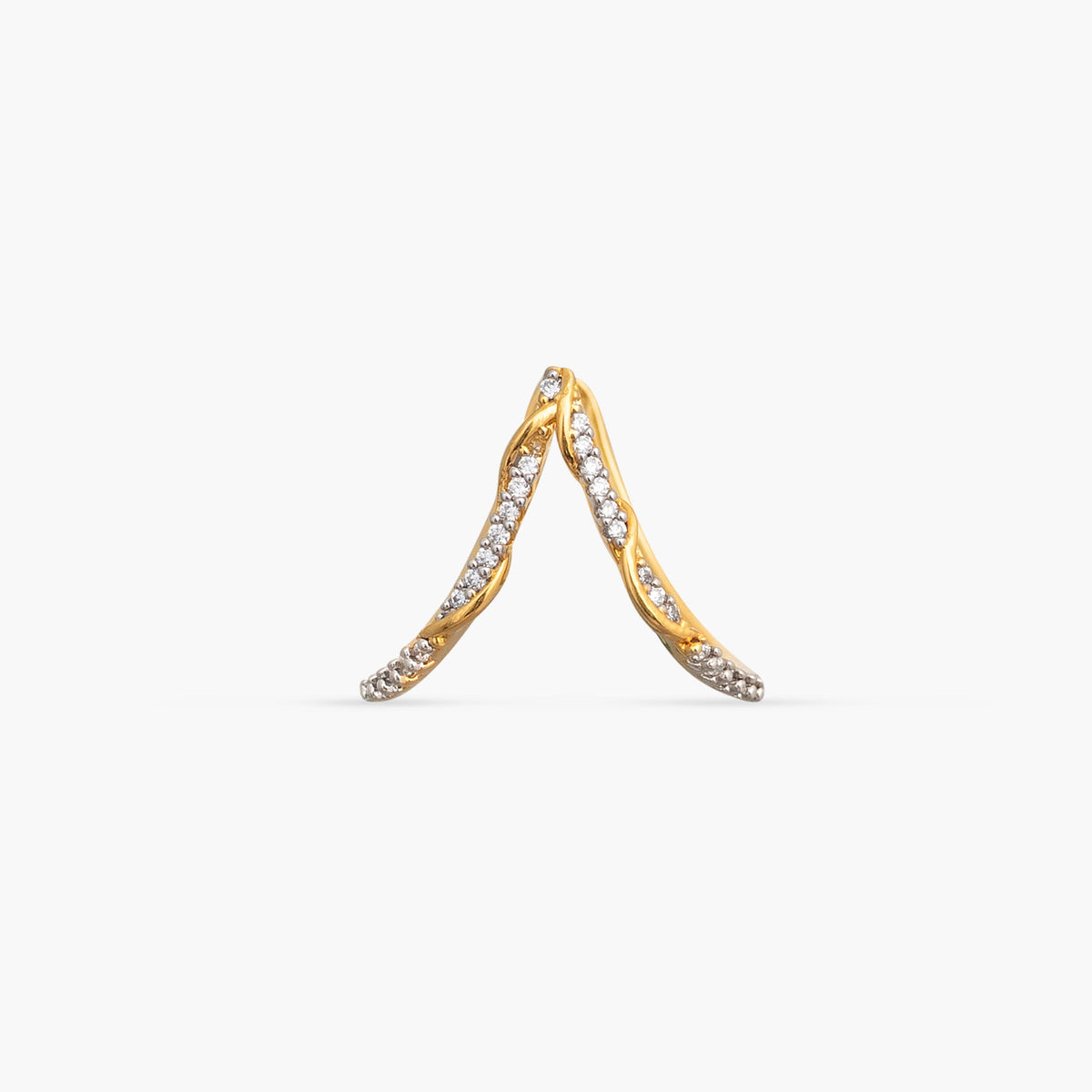 Nova CZ Silver Vanki Ring