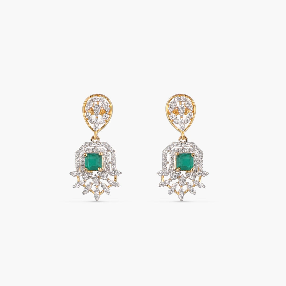 Necklaces Olivia CZ Silver Necklace Set