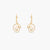 Tulip Enchante Silver Drop Earrings