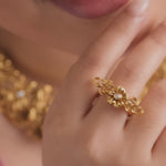 Veda Silver Ring
