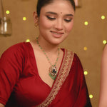 Lord Balaji Moissanite Silver Pendant Necklace