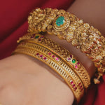 Suhani Antique Silver Bangles