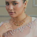 Royal Navaratna Necklace Set